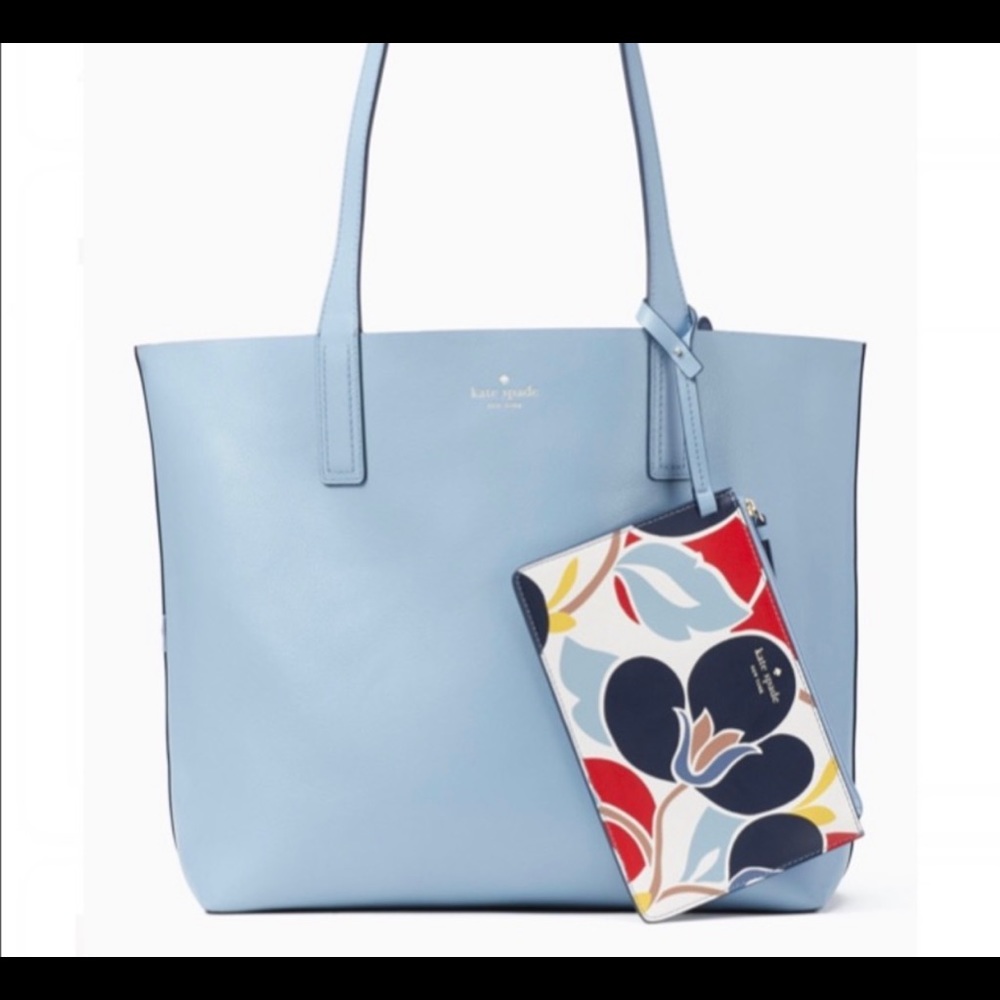 Kate Spade Reversible tote with pouch